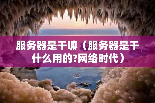 服务器是干嘛（服务器是干什么用的?网络时代）