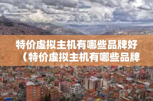 特价虚拟主机有哪些品牌好（特价虚拟主机有哪些品牌好用）