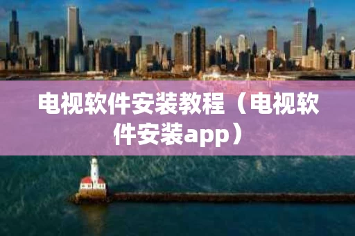 电视软件安装教程（电视软件安装app）