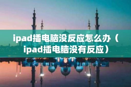 ipad插电脑没反应怎么办（ipad插电脑没有反应）