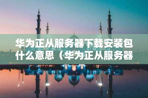 华为正从服务器下载安装包什么意思（华为正从服务器下载安装包好慢）
