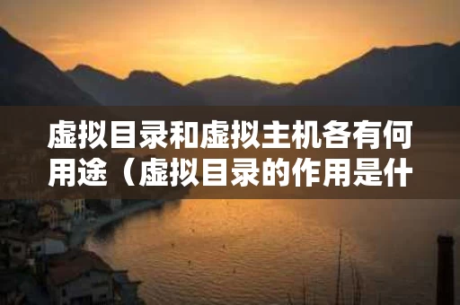 虚拟目录和虚拟主机各有何用途（虚拟目录的作用是什么）