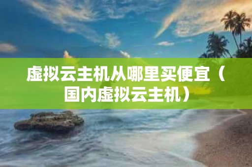 虚拟云主机从哪里买便宜（国内虚拟云主机）