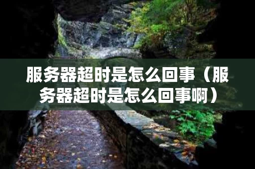 服务器超时是怎么回事（服务器超时是怎么回事啊）