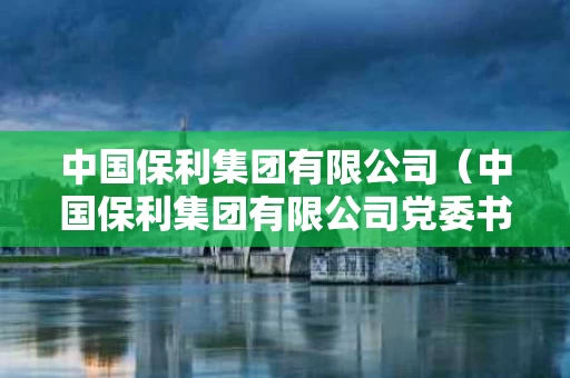 中国保利集团有限公司（中国保利集团有限公司党委书记）