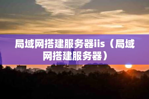局域网搭建服务器iis（局域网搭建服务器）