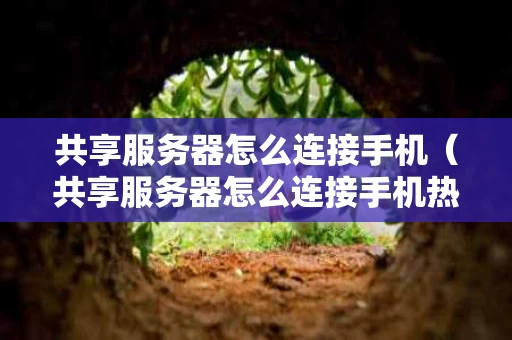 共享服务器怎么连接手机（共享服务器怎么连接手机热点）