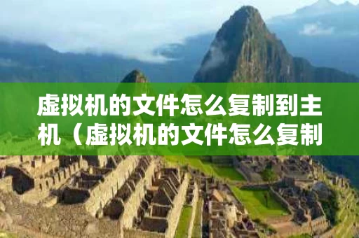 虚拟机的文件怎么复制到主机（虚拟机的文件怎么复制到主机使用u盘）