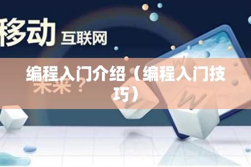 编程入门介绍（编程入门技巧）