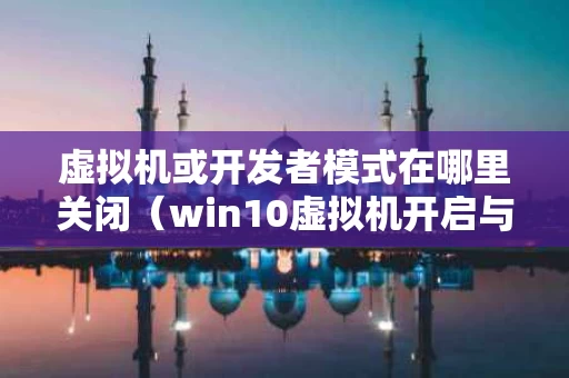 虚拟机或开发者模式在哪里关闭（win10虚拟机开启与关闭）