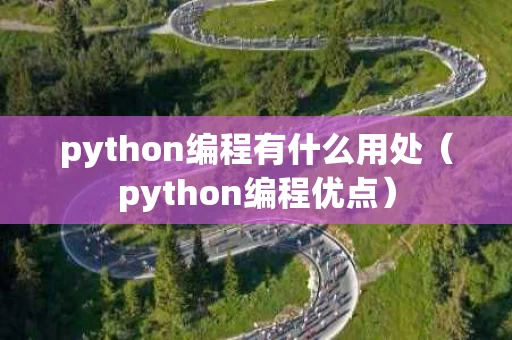 python编程有什么用处（python编程优点）