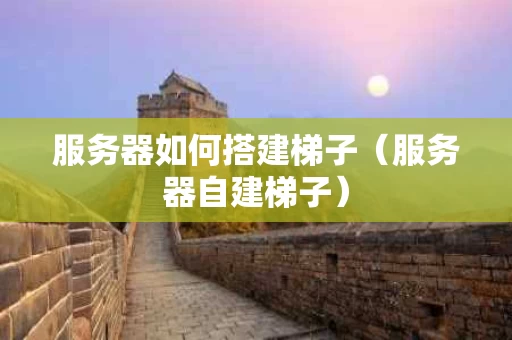 服务器如何搭建梯子（服务器自建梯子）