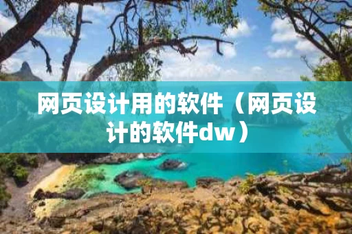 网页设计用的软件（网页设计的软件dw）