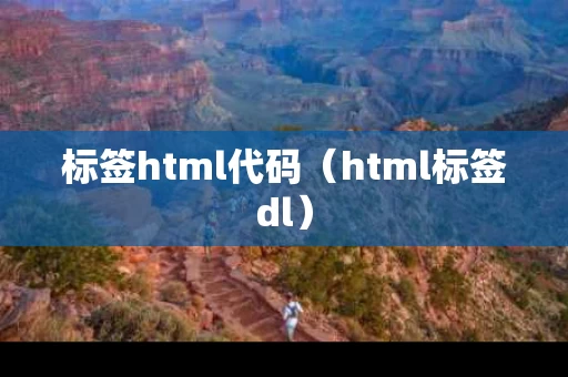 标签html代码（html标签dl）