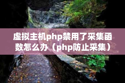 虚拟主机php禁用了采集函数怎么办（php防止采集）
