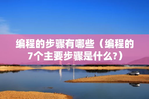 编程的步骤有哪些（编程的7个主要步骤是什么?）
