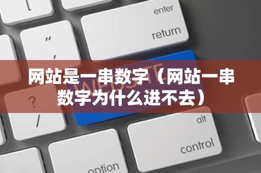 网站是一串数字（网站一串数字为什么进不去）