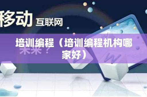 培训编程（培训编程机构哪家好）