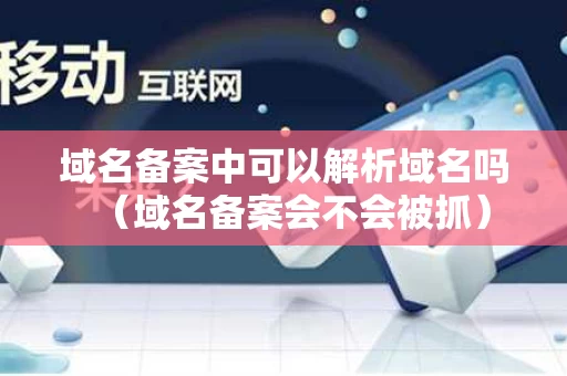 域名备案中可以解析域名吗（域名备案会不会被抓）