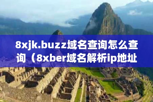 8xjk.buzz域名查询怎么查询（8xber域名解析ip地址查询）