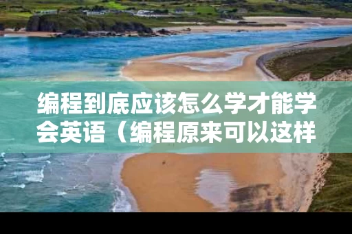 编程到底应该怎么学才能学会英语（编程原来可以这样学）