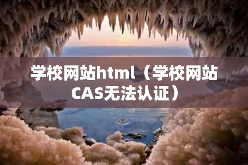 学校网站html（学校网站CAS无法认证）