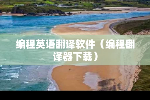 编程英语翻译软件（编程翻译器下载）