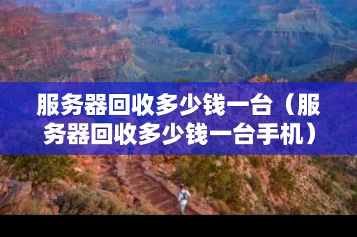 服务器回收多少钱一台（服务器回收多少钱一台手机）