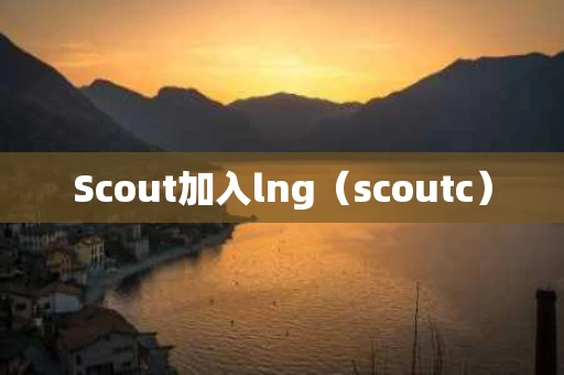 Scout加入lng（scoutc）
