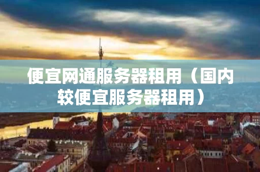 便宜网通服务器租用（国内较便宜服务器租用）