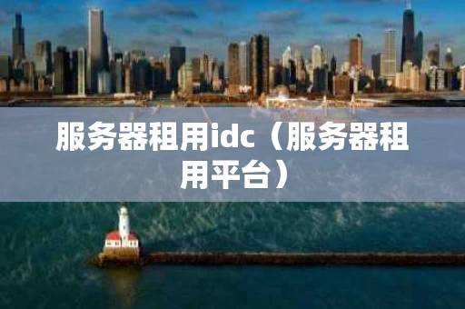服务器租用idc（服务器租用平台）