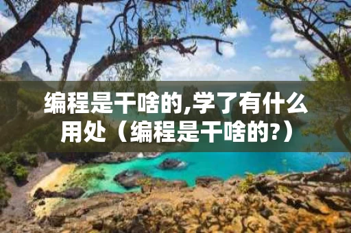 编程是干啥的,学了有什么用处（编程是干啥的?）