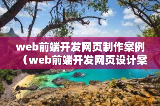 web前端开发网页制作案例（web前端开发网页设计案例）