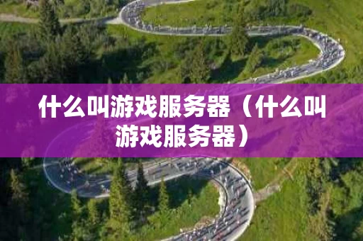 什么叫游戏服务器（什么叫游戏服务器）