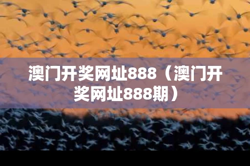 澳门开奖网址888（澳门开奖网址888期）