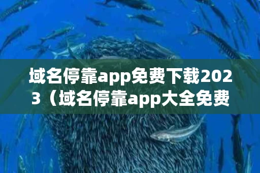 域名停靠app免费下载2023（域名停靠app大全免费下载安装）