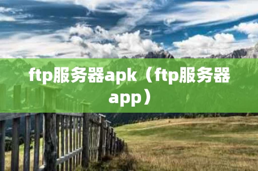ftp服务器apk（ftp服务器app）