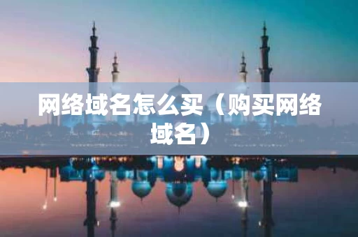 网络域名怎么买（购买网络域名）