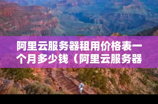 阿里云服务器租用价格表一个月多少钱（阿里云服务器租用平台）