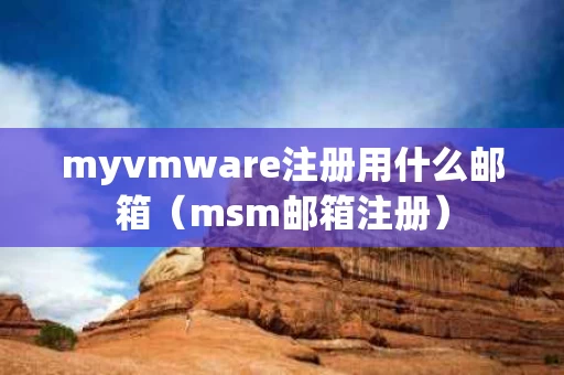 myvmware注册用什么邮箱（msm邮箱注册）
