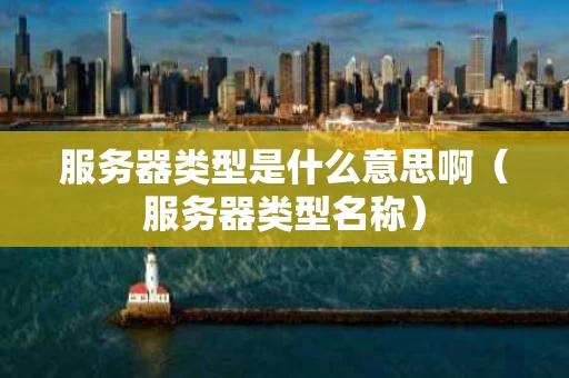 服务器类型是什么意思啊（服务器类型名称）