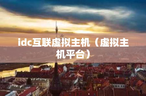 idc互联虚拟主机（虚拟主机平台）
