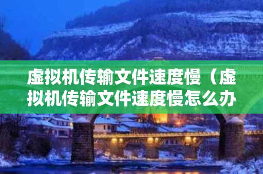 虚拟机传输文件速度慢（虚拟机传输文件速度慢怎么办）