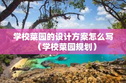 学校菜园的设计方案怎么写（学校菜园规划）