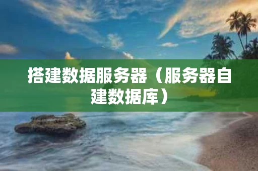 搭建数据服务器（服务器自建数据库）