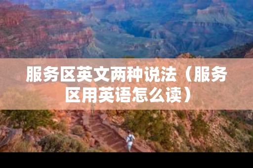 服务区英文两种说法（服务区用英语怎么读）