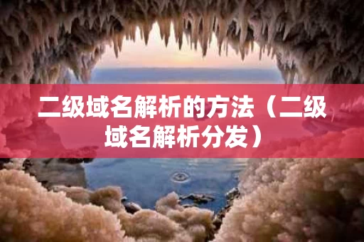 二级域名解析的方法（二级域名解析分发）