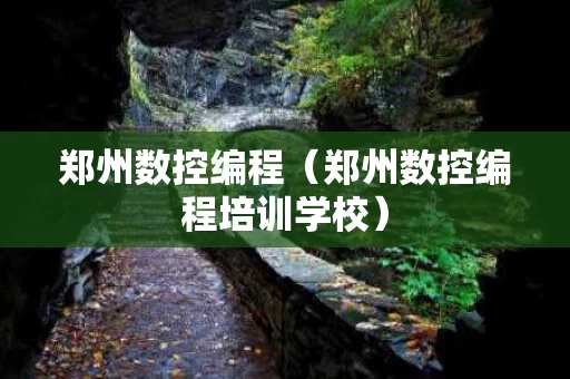 郑州数控编程（郑州数控编程培训学校）