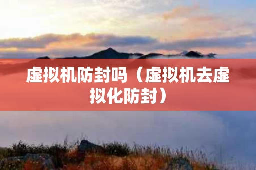 虚拟机防封吗（虚拟机去虚拟化防封）