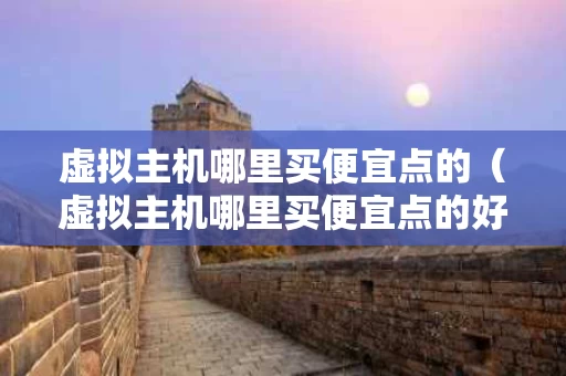 虚拟主机哪里买便宜点的（虚拟主机哪里买便宜点的好）
